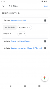اسکرین شات 4 برنامه Google Analytics