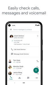 اسکرین شات 1 برنامه Google Voice
