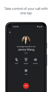 اسکرین شات برنامه Google Voice for Workspace 4