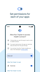 اسکرین شات 2 برنامه Health Connect