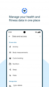 اسکرین شات 4 برنامه Health Connect