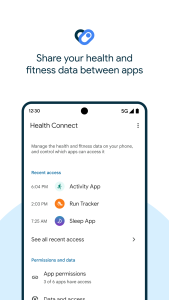اسکرین شات 1 برنامه Health Connect