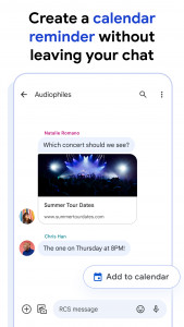اسکرین شات برنامه Google Messages 6