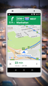 اسکرین شات برنامه Navigation for Google Maps Go 1