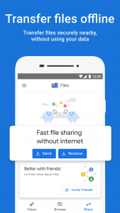 اسکرین شات برنامه فایل منیجر گوگل (Files by Google: Clean up space on your phone) 4