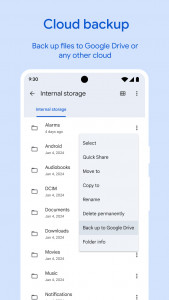 اسکرین شات برنامه فایل منیجر گوگل (Files by Google: Clean up space on your phone) 5