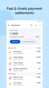اسکرین شات برنامه Google Pay for Business 4