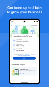 اسکرین شات برنامه Google Pay for Business 3