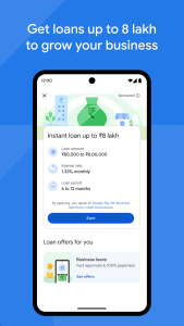 اسکرین شات 3 برنامه Google Pay for Business