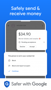 اسکرین شات برنامه Google Pay 3