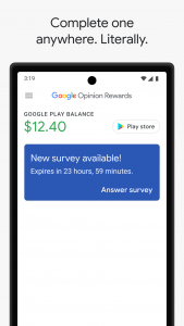 اسکرین شات برنامه Google Opinion Rewards 5