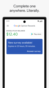 اسکرین شات 5 برنامه Google Opinion Rewards