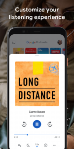 اسکرین شات برنامه Google Podcasts 4