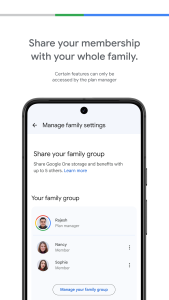 اسکرین شات 5 برنامه Google One