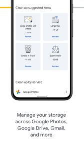 اسکرین شات 2 برنامه Google One