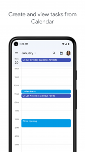 اسکرین شات 3 برنامه Google Tasks