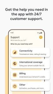 اسکرین شات 8 برنامه Google Fi Wireless
