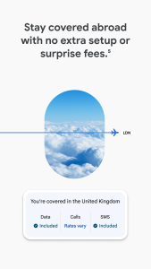 اسکرین شات 4 برنامه Google Fi Wireless