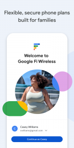 اسکرین شات برنامه Google Fi Wireless 1