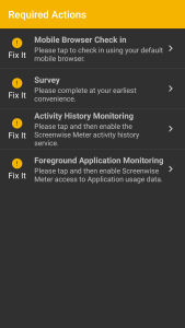 اسکرین شات 4 برنامه Screenwise Meter