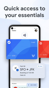 اسکرین شات برنامه Google Wallet 1