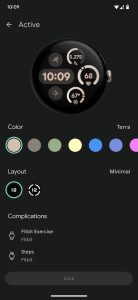 اسکرین شات 4 برنامه Google Pixel Watch