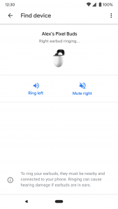 اسکرین شات 3 برنامه Google Pixel Buds