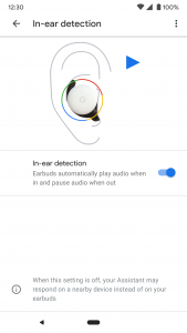 اسکرین شات برنامه Google Pixel Buds 5