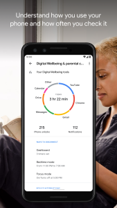 اسکرین شات 2 برنامه Digital Wellbeing