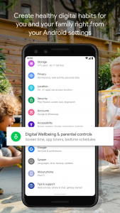 اسکرین شات برنامه Digital Wellbeing 1