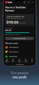 اسکرین شات 6 برنامه YouTube Studio