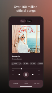 اسکرین شات 1 برنامه YouTube Music