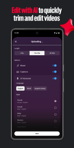 اسکرین شات 3 برنامه YouTube Create
