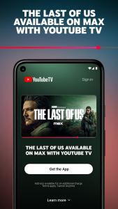اسکرین شات 3 برنامه YouTube TV: Live TV & more