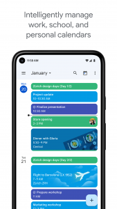 اسکرین شات برنامه Google Calendar 1