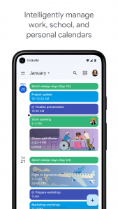 اسکرین شات 1 برنامه Google Calendar