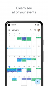 اسکرین شات برنامه Google Calendar 6