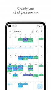 اسکرین شات برنامه Google Calendar 6