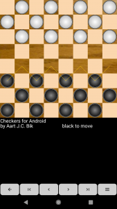 اسکرین شات 1 بازی Checkers for Android