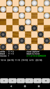 اسکرین شات بازی Checkers for Android 2