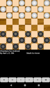 اسکرین شات بازی Checkers for Android 1