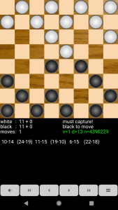 اسکرین شات 2 بازی Checkers for Android