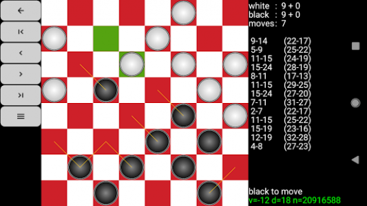 اسکرین شات بازی Checkers for Android 6