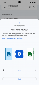 اسکرین شات 5 برنامه Android System Key Verifier