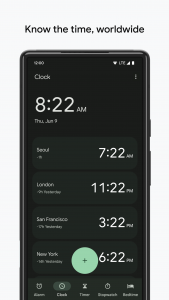 اسکرین شات 3 برنامه Clock
