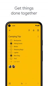 اسکرین شات برنامه Google Keep - Notes and Lists 2