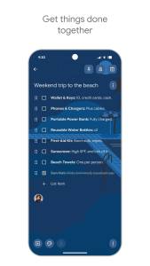 اسکرین شات 3 برنامه Google Keep - Notes and lists