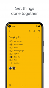 اسکرین شات 2 برنامه Google Keep - Notes and lists
