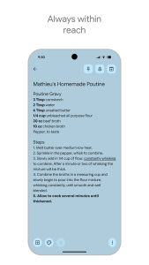 اسکرین شات 2 برنامه Google Keep - Notes and lists