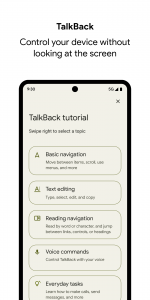 اسکرین شات 2 برنامه Android Accessibility Suite